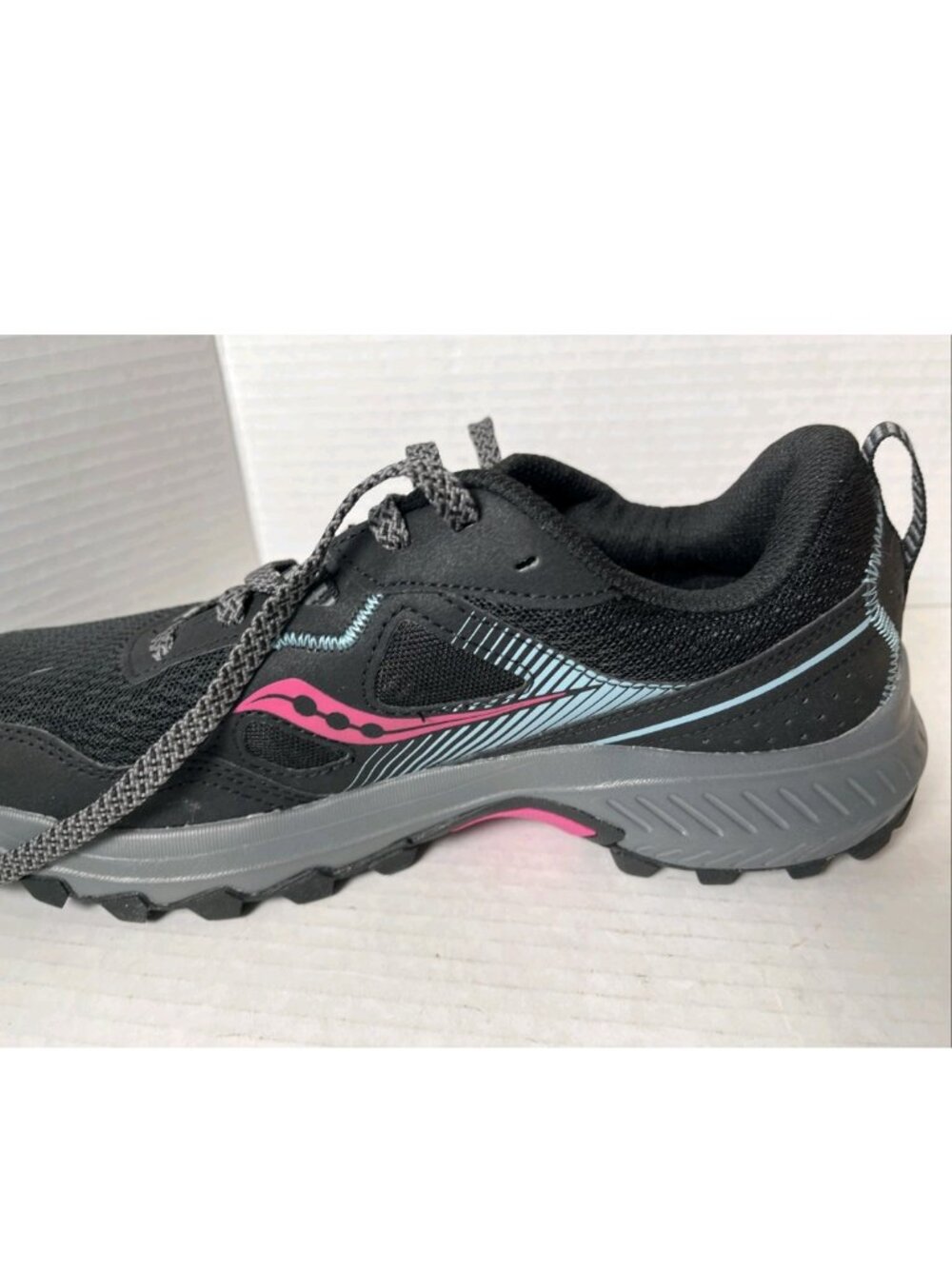 Saucony Excursion TR16 Trail Shoes Women’s 10 Black Pink S10744-10 - Picture 5 of 15